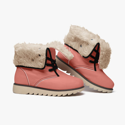 orange-red-chic-boots-mit-pluschfutter-stiefel-jlr-design-4 - JLR Design