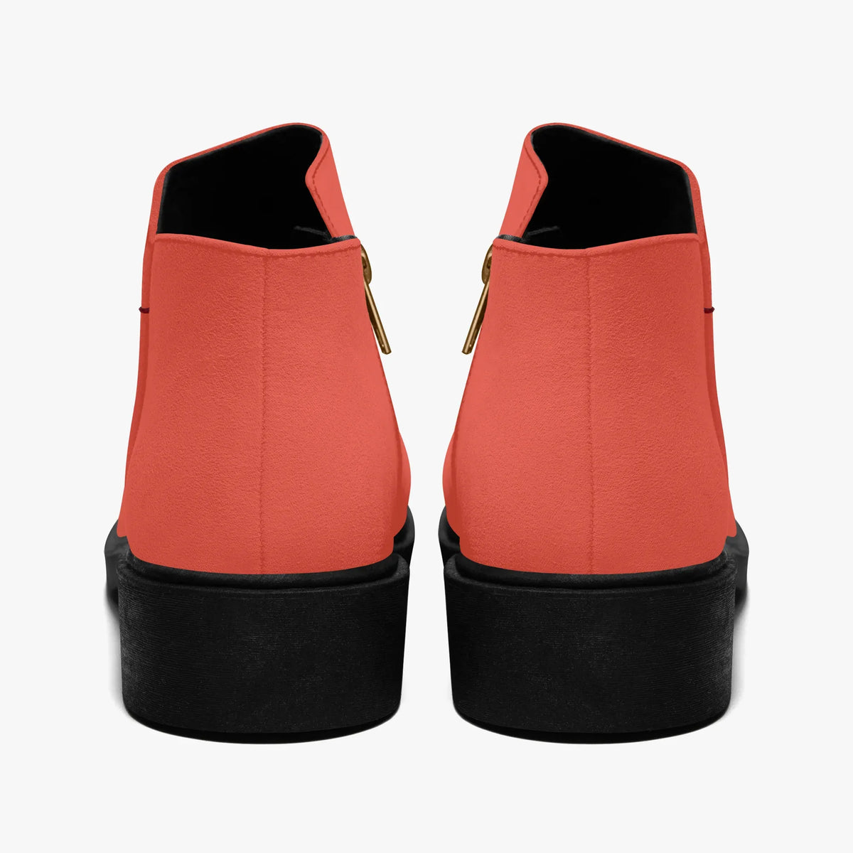 orange-red-elegante-reissverschluss-stiefeletten-stiefeletten-jlr-design-jlr-design-de-2 - JLR Design