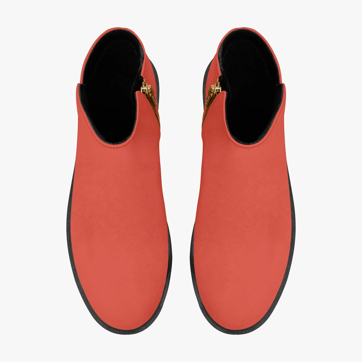 orange-red-elegante-reissverschluss-stiefeletten-stiefeletten-jlr-design-jlr-design-de-7 - JLR Design
