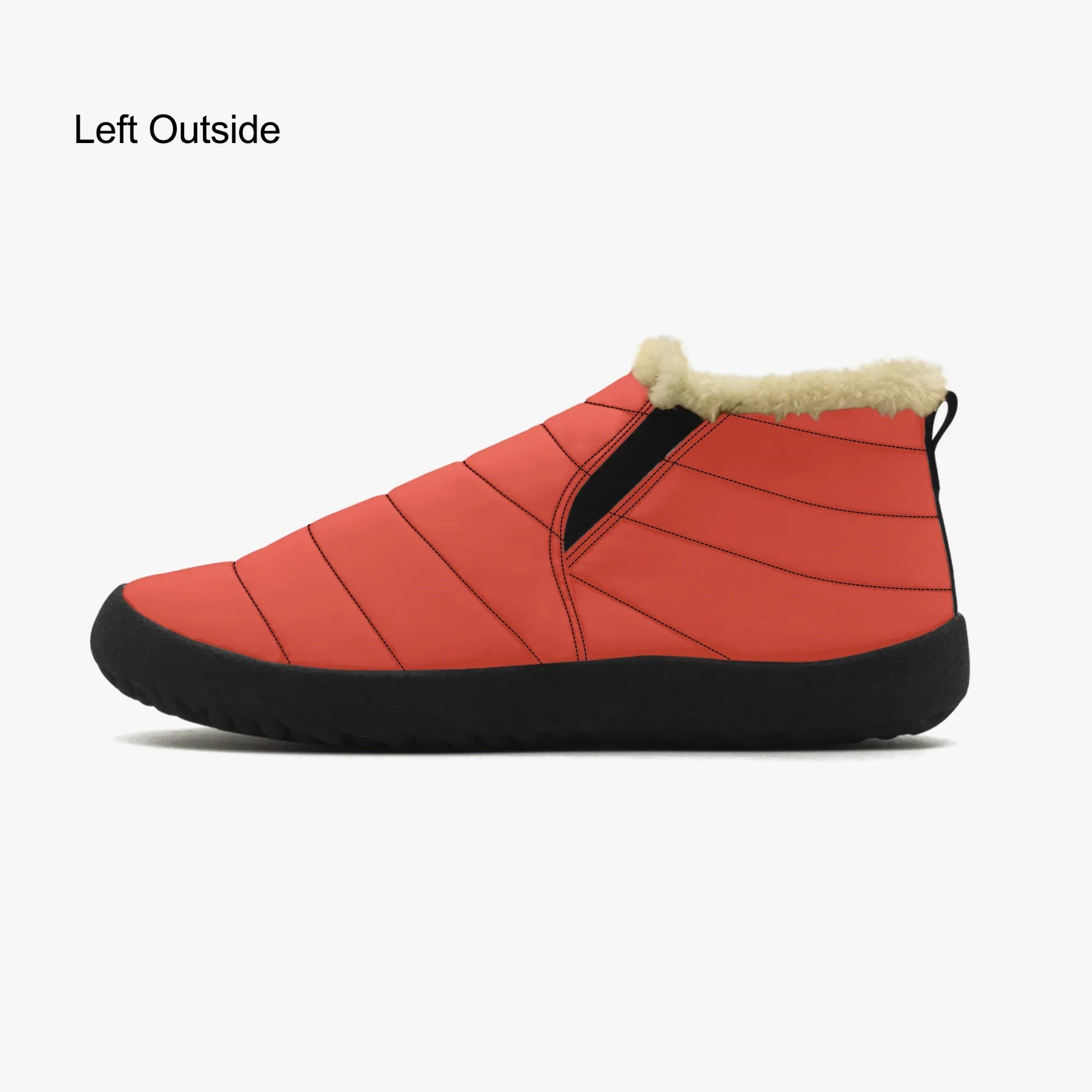 orange-red-faux-fur-slipper-slipper-jlr-design-4 - JLR Design