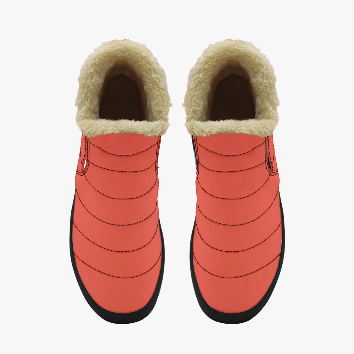 orange-red-faux-fur-slipper-slipper-jlr-design-jlr-design-de-5 - JLR Design