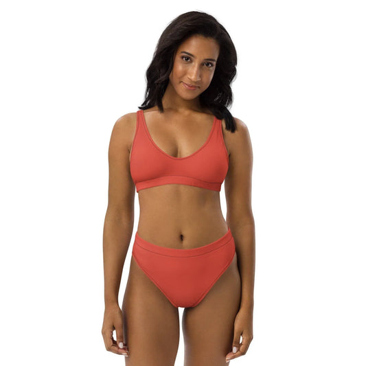 orange-red-high-waist-bikini-bikini-jlr-design-1 - JLR Design