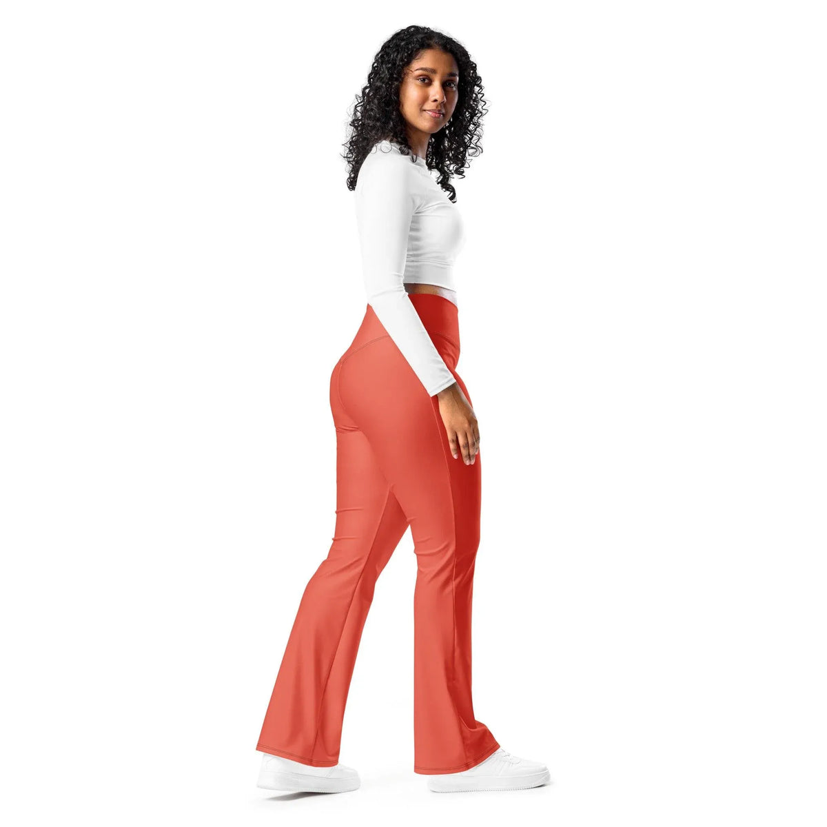 orange-red-high-waist-flare-leggings-flare-leggings-jlr-design-jlr-design-de-12 - JLR Design