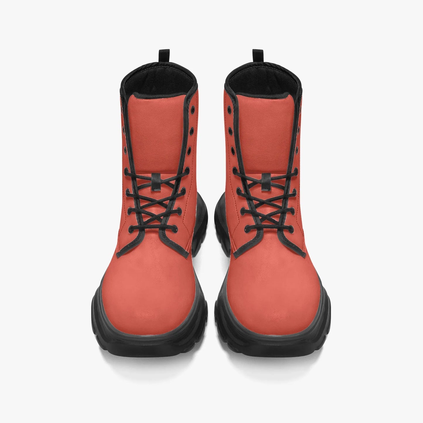 orange-red-leather-chunky-boots-boots-jlr-design-5 - JLR Design