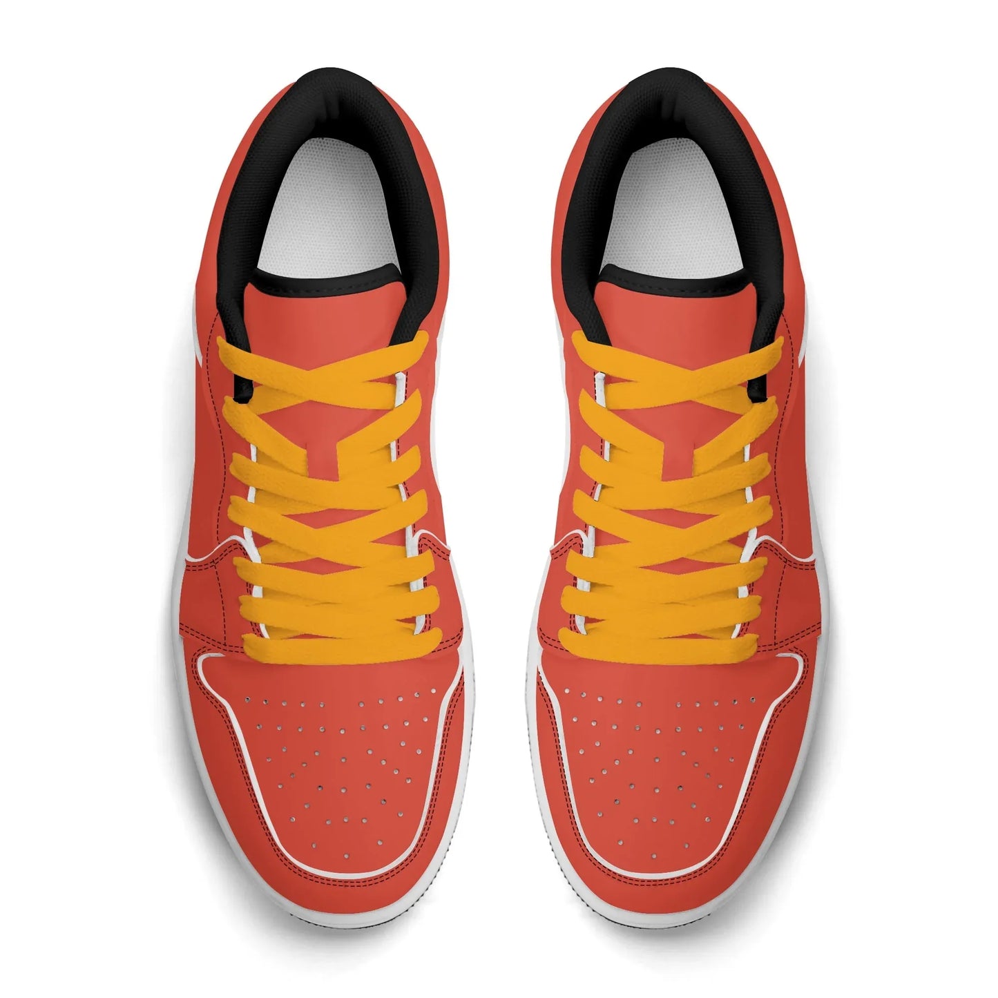 orange-red-low-top-leder-sneaker-fur-herren-sneaker-jlr-design-14 - JLR Design