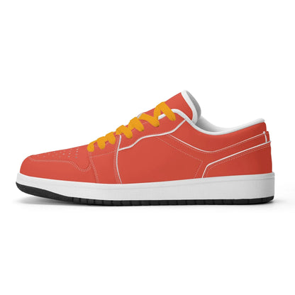 orange-red-low-top-leder-sneaker-fur-herren-sneaker-jlr-design-2 - JLR Design