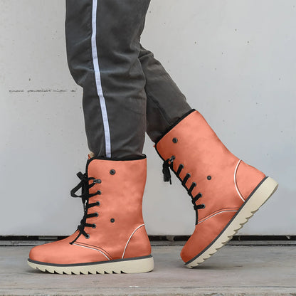 outrageous-orange-chic-boots-mit-pluschfutter-stiefel-jlr-design-2 - JLR Design