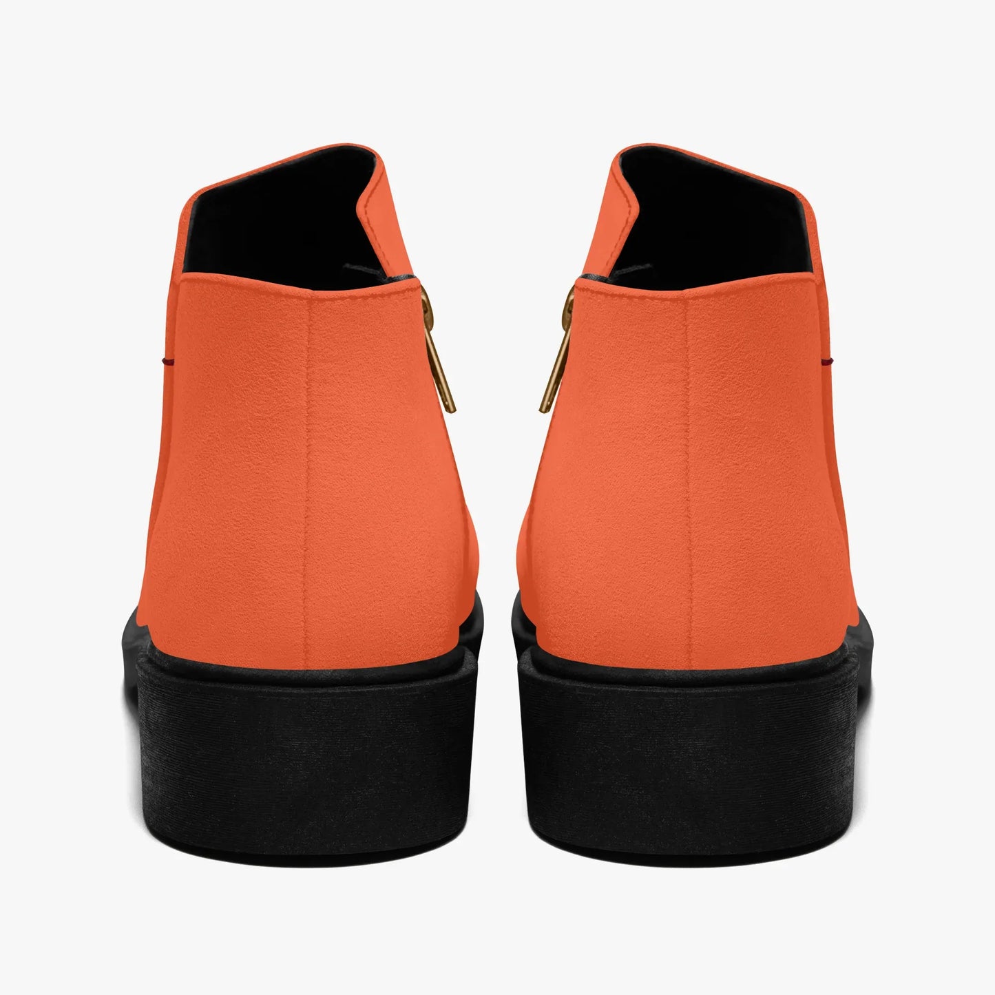 outrageous-orange-elegante-reissverschluss-stiefeletten-stiefeletten-jlr-design-2 - JLR Design