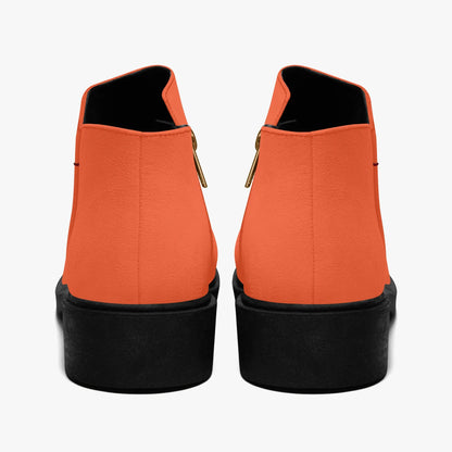 outrageous-orange-elegante-reissverschluss-stiefeletten-stiefeletten-jlr-design-2 - JLR Design
