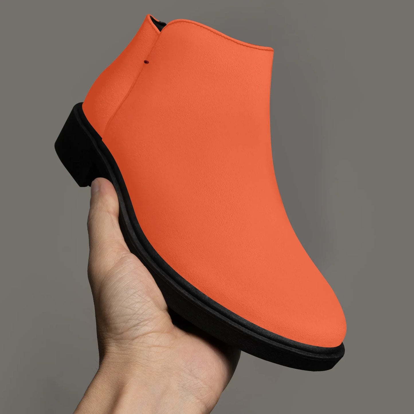 outrageous-orange-elegante-reissverschluss-stiefeletten-stiefeletten-jlr-design-3 - JLR Design