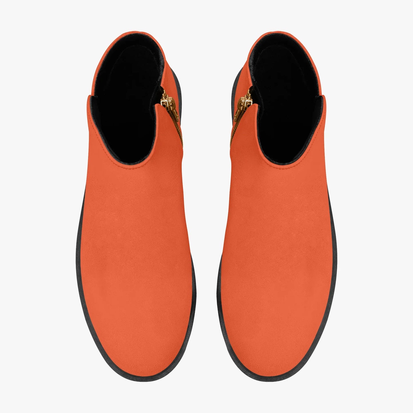 outrageous-orange-elegante-reissverschluss-stiefeletten-stiefeletten-jlr-design-7 - JLR Design