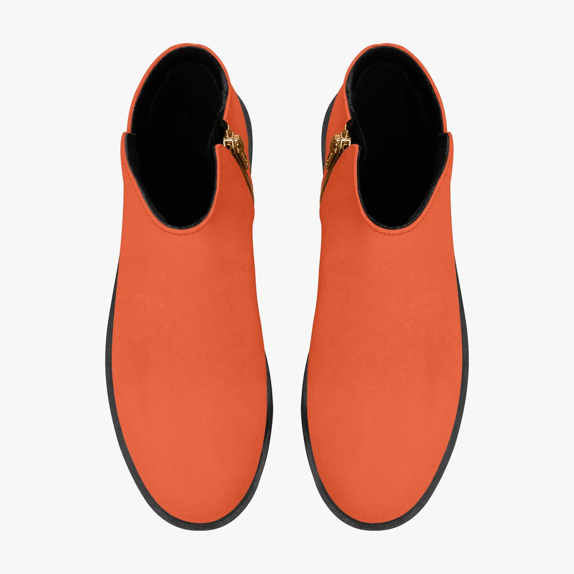 outrageous-orange-elegante-reissverschluss-stiefeletten-stiefeletten-jlr-design-7 - JLR Design