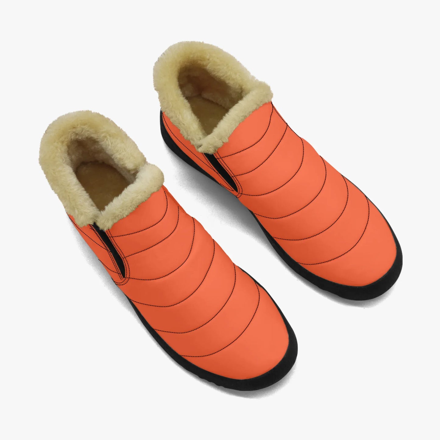outrageous-orange-faux-fur-slipper-slipper-jlr-design-2 - JLR Design