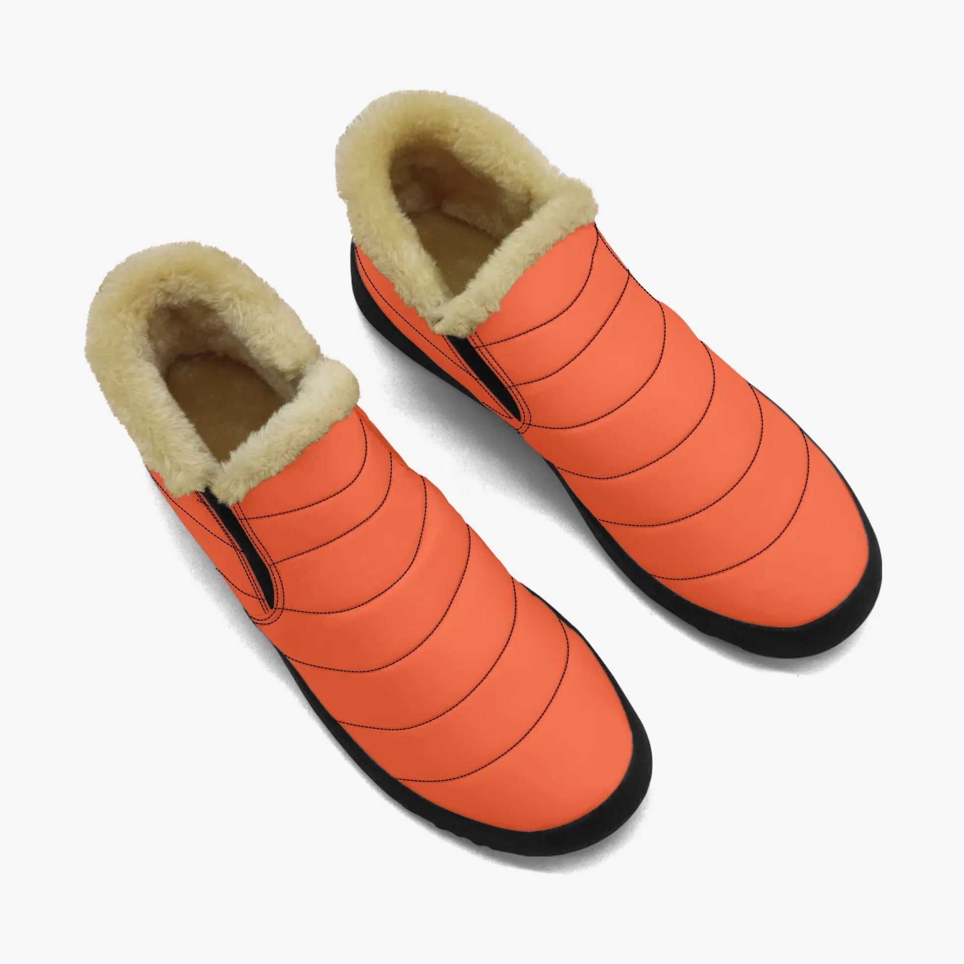outrageous-orange-faux-fur-slipper-slipper-jlr-design-2 - JLR Design