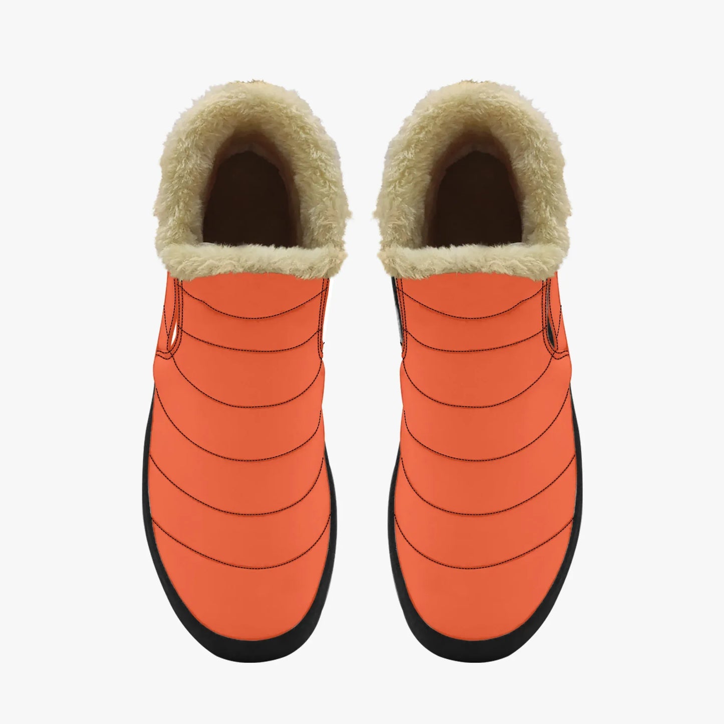 outrageous-orange-faux-fur-slipper-slipper-jlr-design-5 - JLR Design