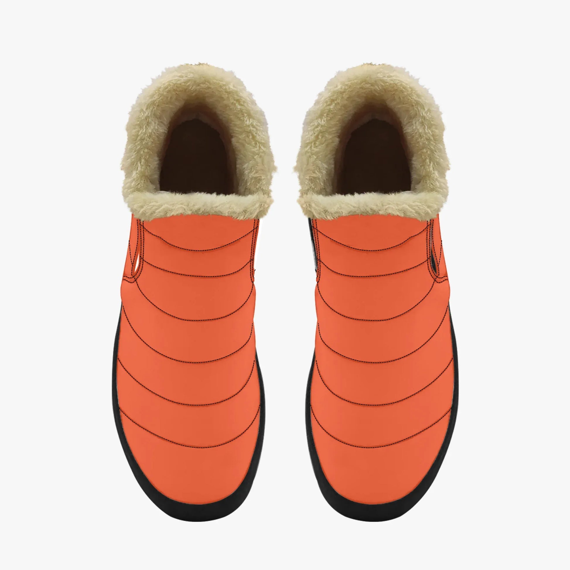 outrageous-orange-faux-fur-slipper-slipper-jlr-design-5 - JLR Design