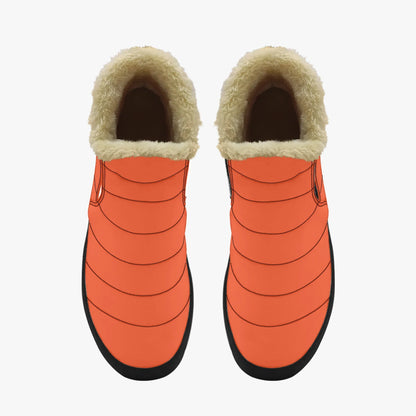 outrageous-orange-faux-fur-slipper-slipper-jlr-design-5 - JLR Design