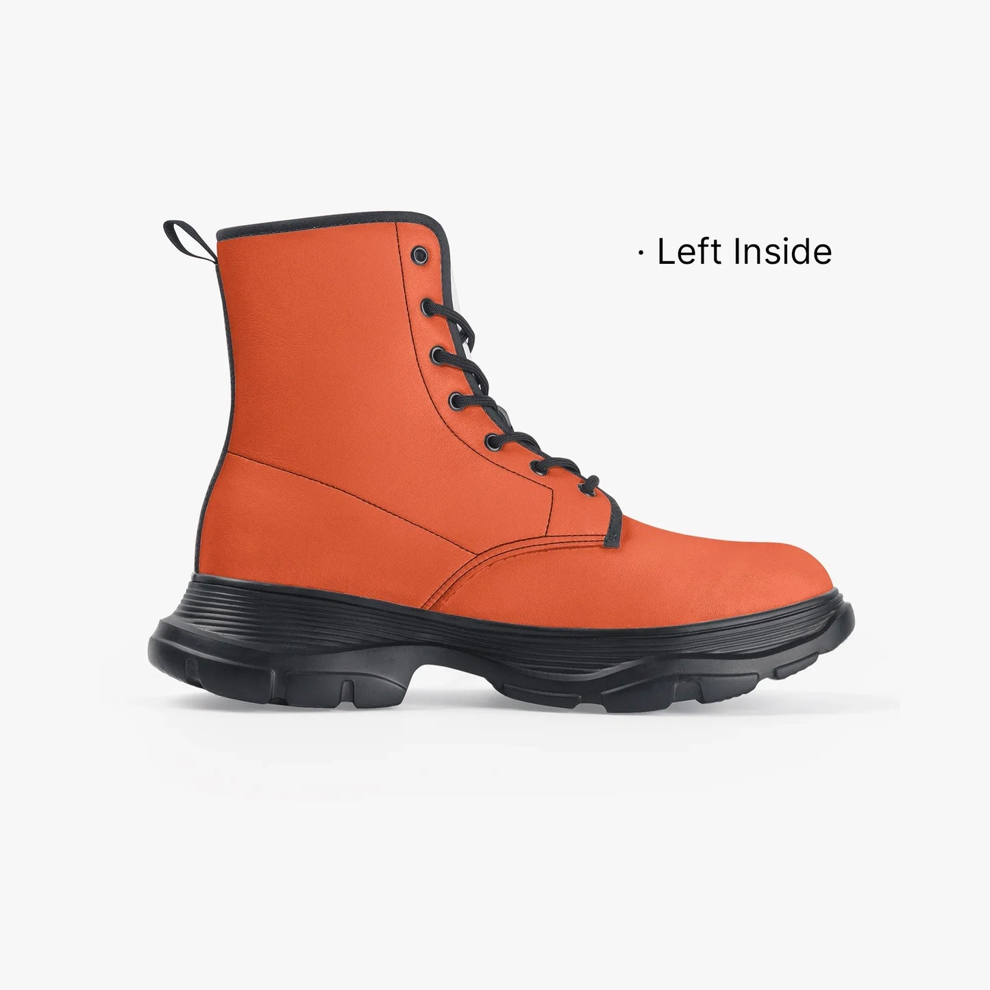 outrageous-orange-leather-chunky-boots-boots-jlr-design-3 - JLR Design