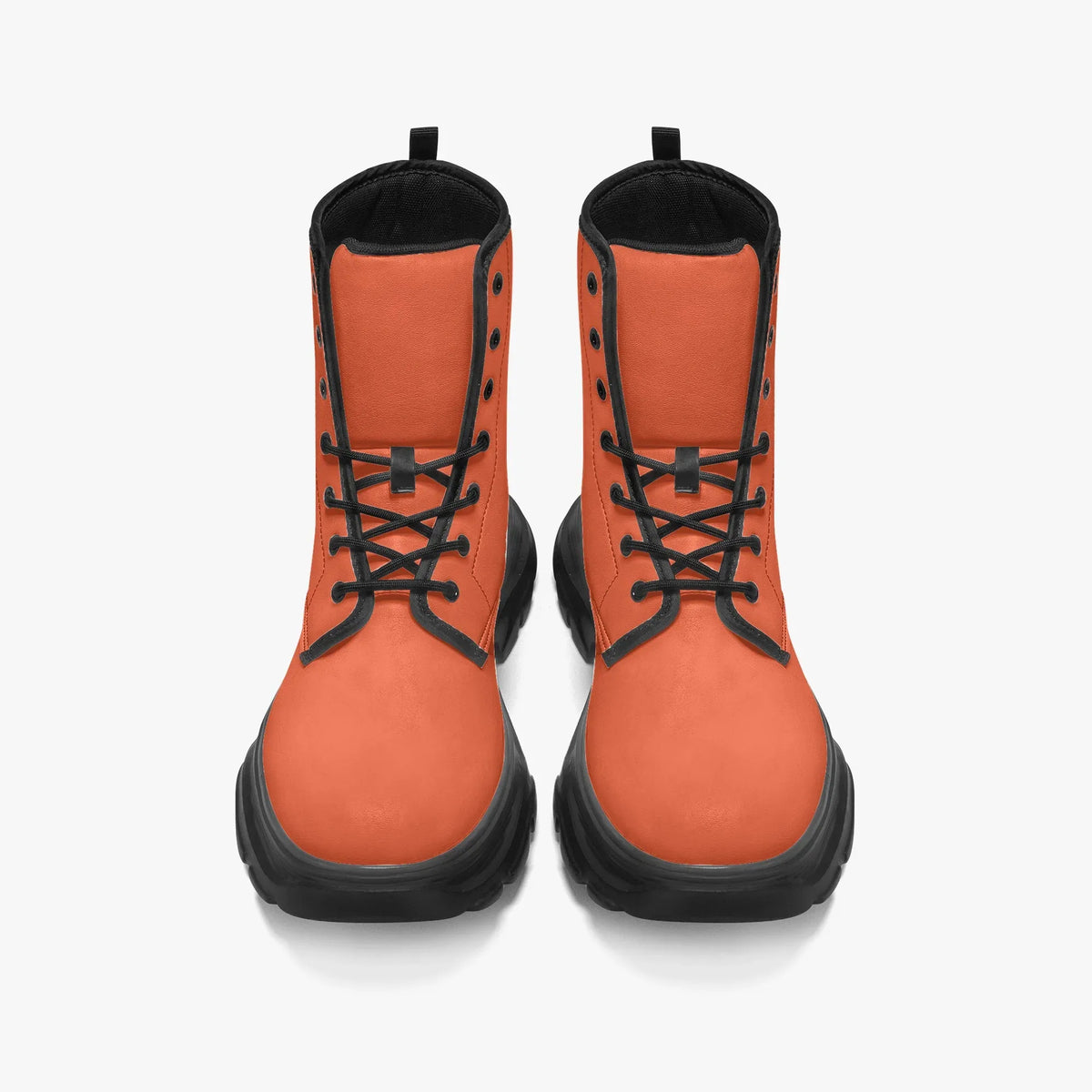 outrageous-orange-leather-chunky-boots-boots-jlr-design-jlr-design-de-5 - JLR Design