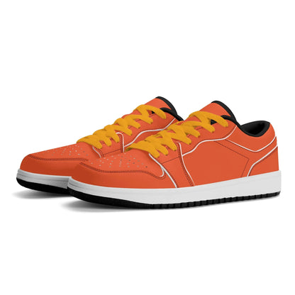 outrageous-orange-low-top-leder-sneaker-fur-damen-sneaker-jlr-design-8 - JLR Design
