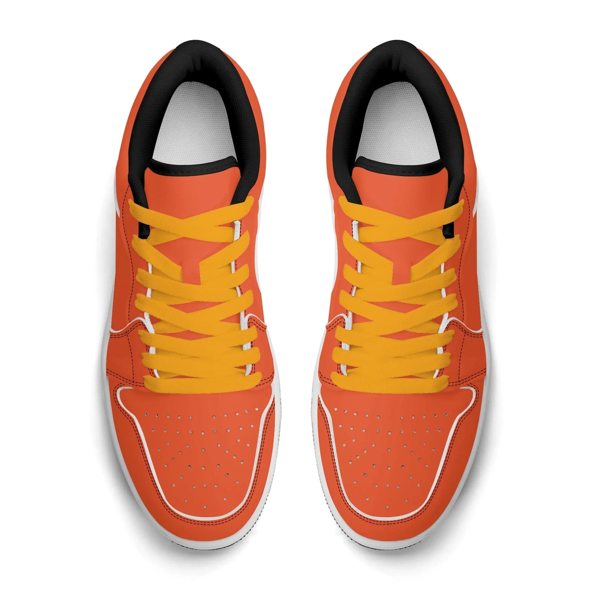 outrageous-orange-low-top-leder-sneaker-fur-herren-sneaker-jlr-design-14 - JLR Design