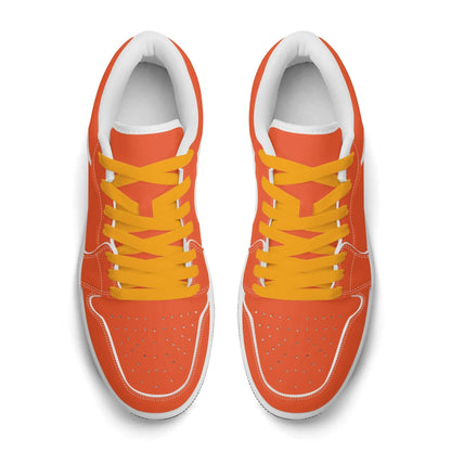 outrageous-orange-low-top-leder-sneaker-fur-herren-sneaker-jlr-design-7 - JLR Design