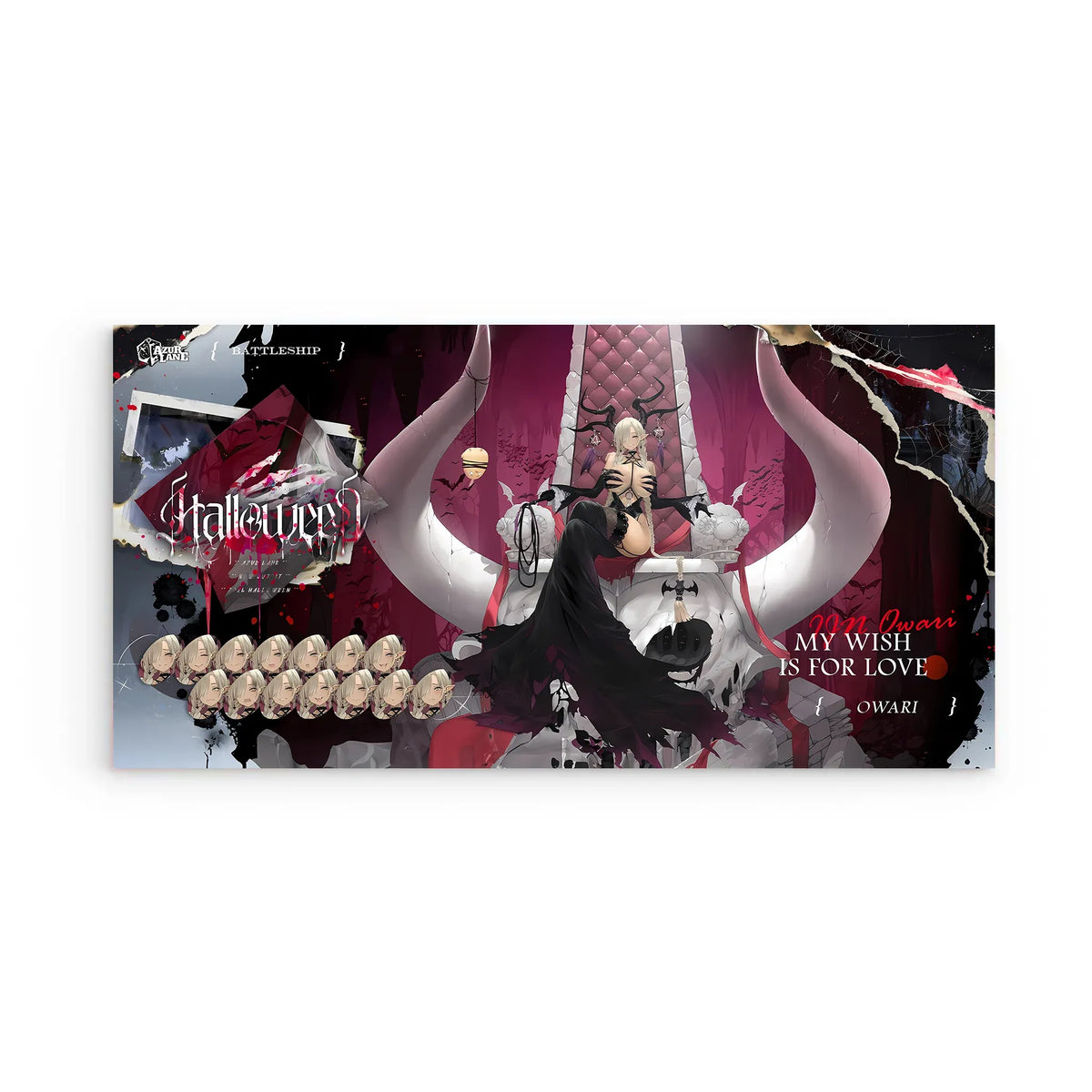 owari-halloween-azur-lane-poster-poster-jlr-design-jlr-design-de-2 - JLR Design