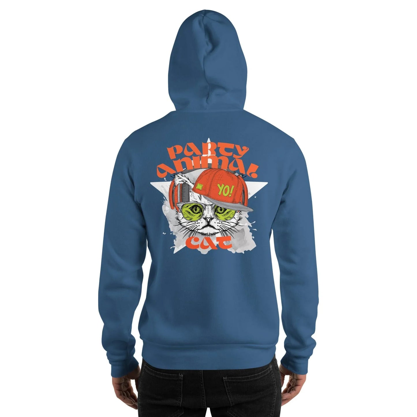 party-animal-cat-hoodie-hoodie-jlr-design-15 - JLR Design