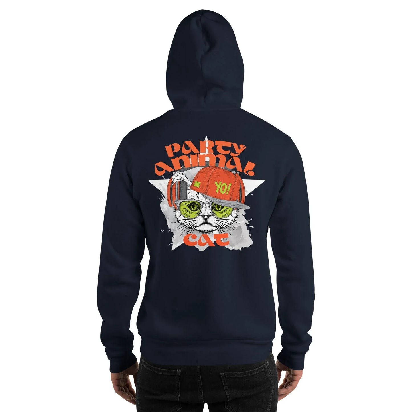 party-animal-cat-hoodie-hoodie-jlr-design-5 - JLR Design
