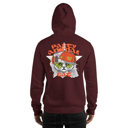 party-animal-cat-hoodie-hoodie-jlr-design-7 - JLR Design