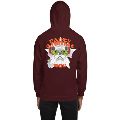 party-animal-dog-hoodie-hoodie-jlr-design-9 - JLR Design