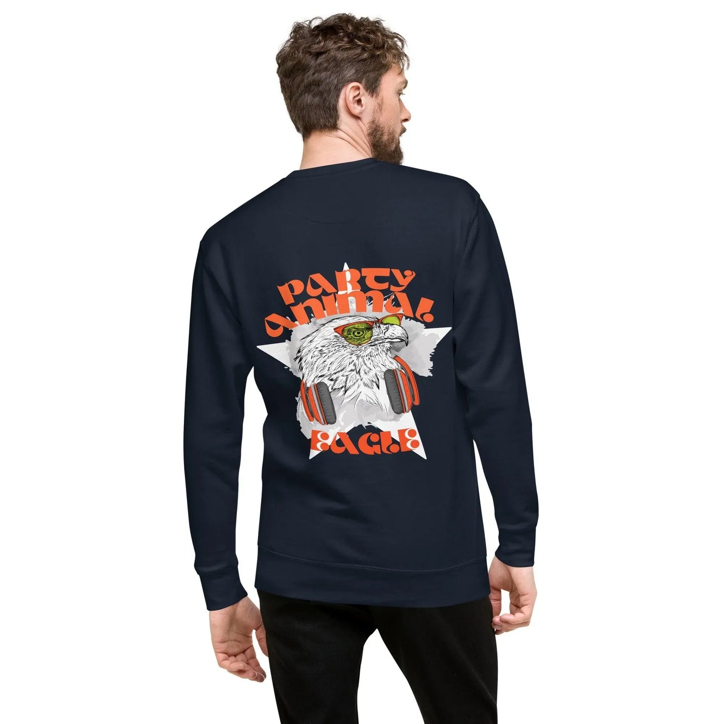 party-animal-eagle-premium-pullover-pullover-jlr-design-8 - JLR Design