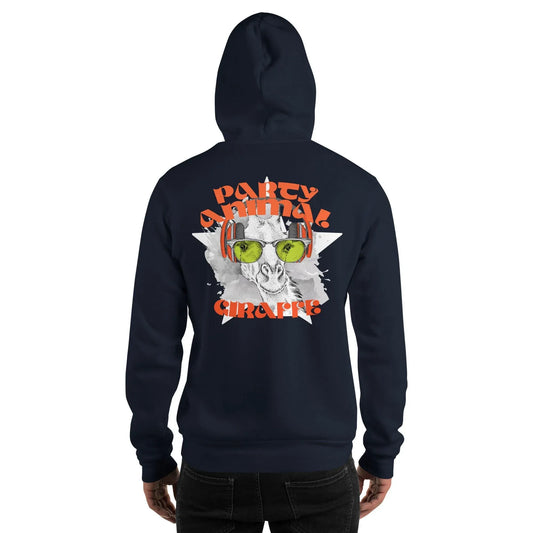 party-animal-giraffe-hoodie-hoodie-jlr-design-1 - JLR Design