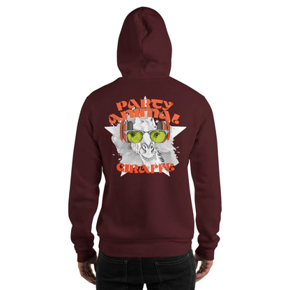 party-animal-giraffe-hoodie-hoodie-jlr-design-6 - JLR Design