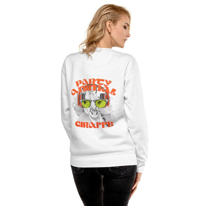 party-animal-giraffe-premium-pullover-pullover-jlr-design-24 - JLR Design