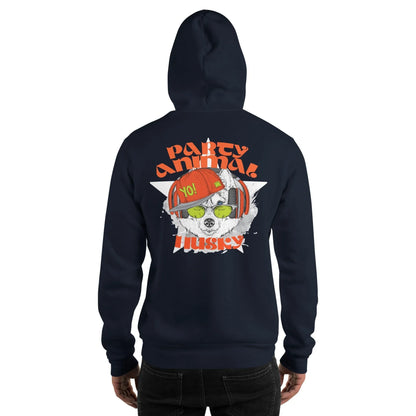 party-animal-husky-hoodie-hoodie-jlr-design-1 - JLR Design