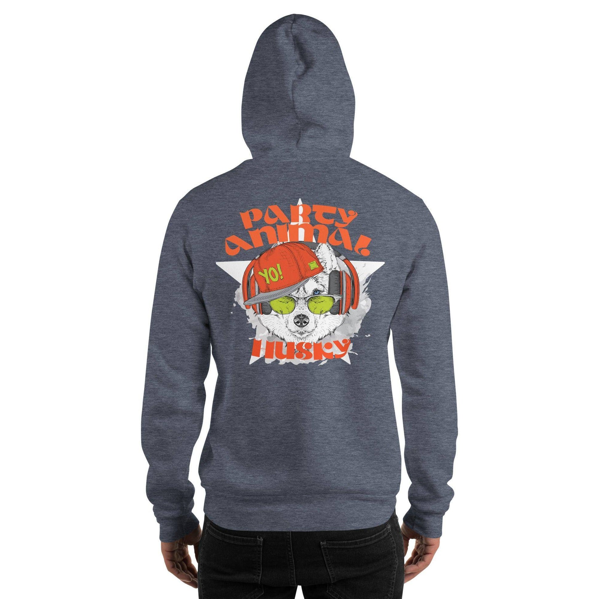 party-animal-husky-hoodie-hoodie-jlr-design-16 - JLR Design