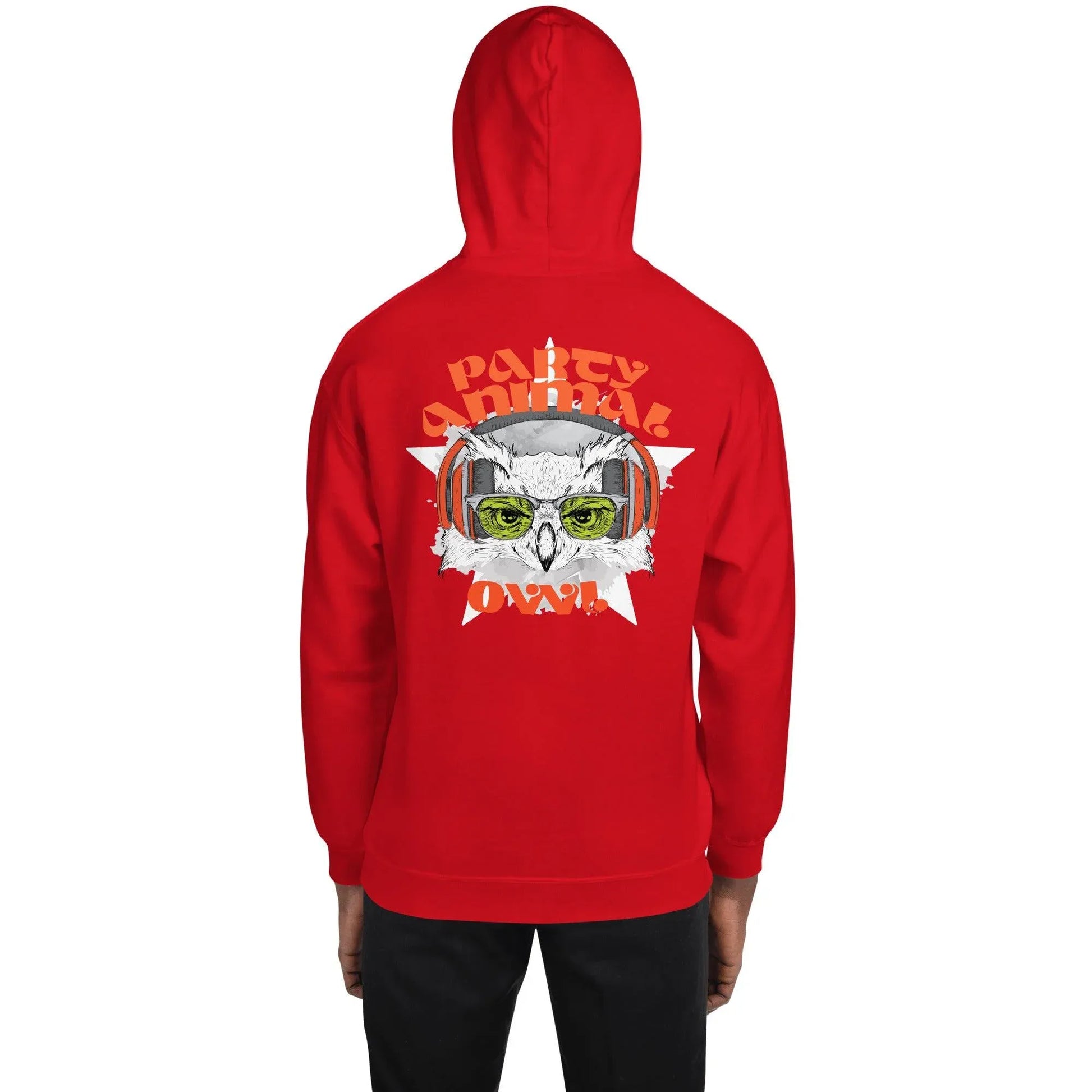party-animal-owl-hoodie-hoodie-jlr-design-15 - JLR Design