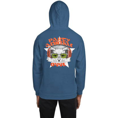 party-animal-owl-hoodie-hoodie-jlr-design-21 - JLR Design