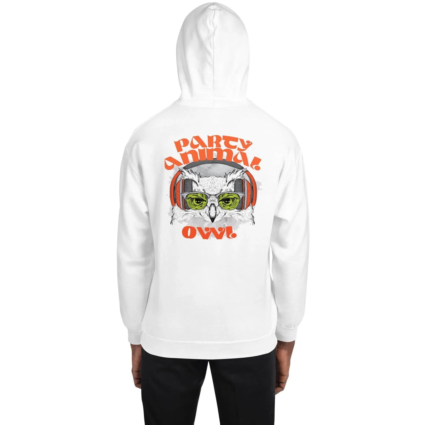 party-animal-owl-hoodie-hoodie-jlr-design-30 - JLR Design