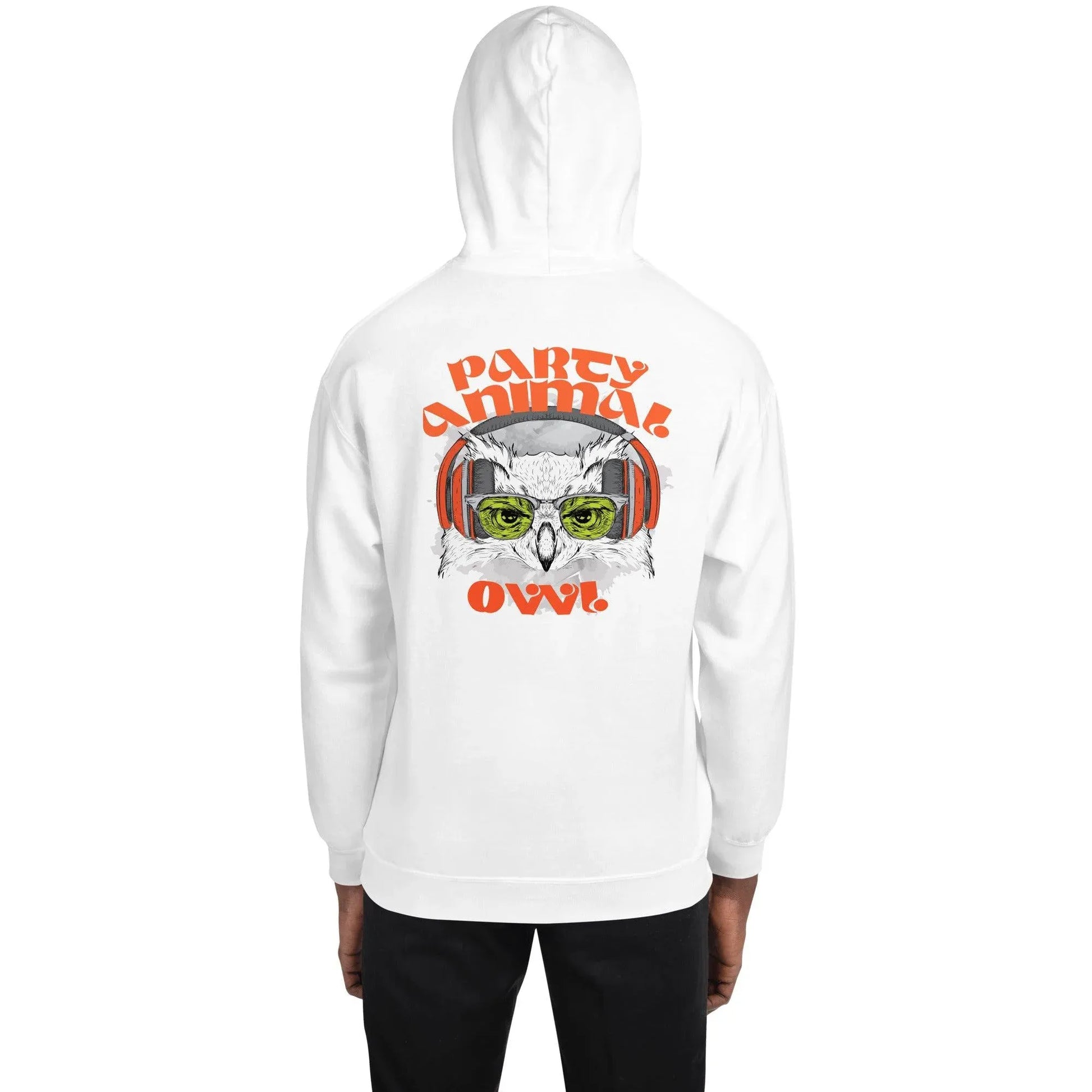 party-animal-owl-hoodie-hoodie-jlr-design-30 - JLR Design