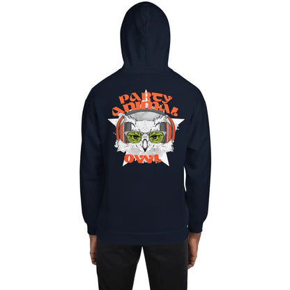 party-animal-owl-hoodie-hoodie-jlr-design-6 - JLR Design
