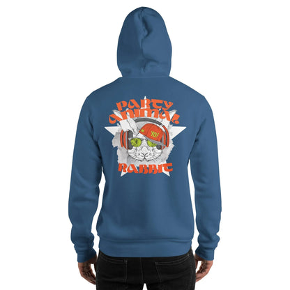 party-animal-rabbit-hoodie-hoodie-jlr-design-15 - JLR Design