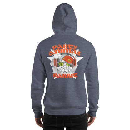 party-animal-rabbit-hoodie-hoodie-jlr-design-17 - JLR Design