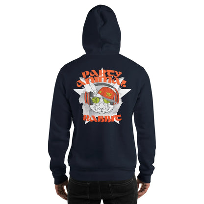party-animal-rabbit-hoodie-hoodie-jlr-design-5 - JLR Design