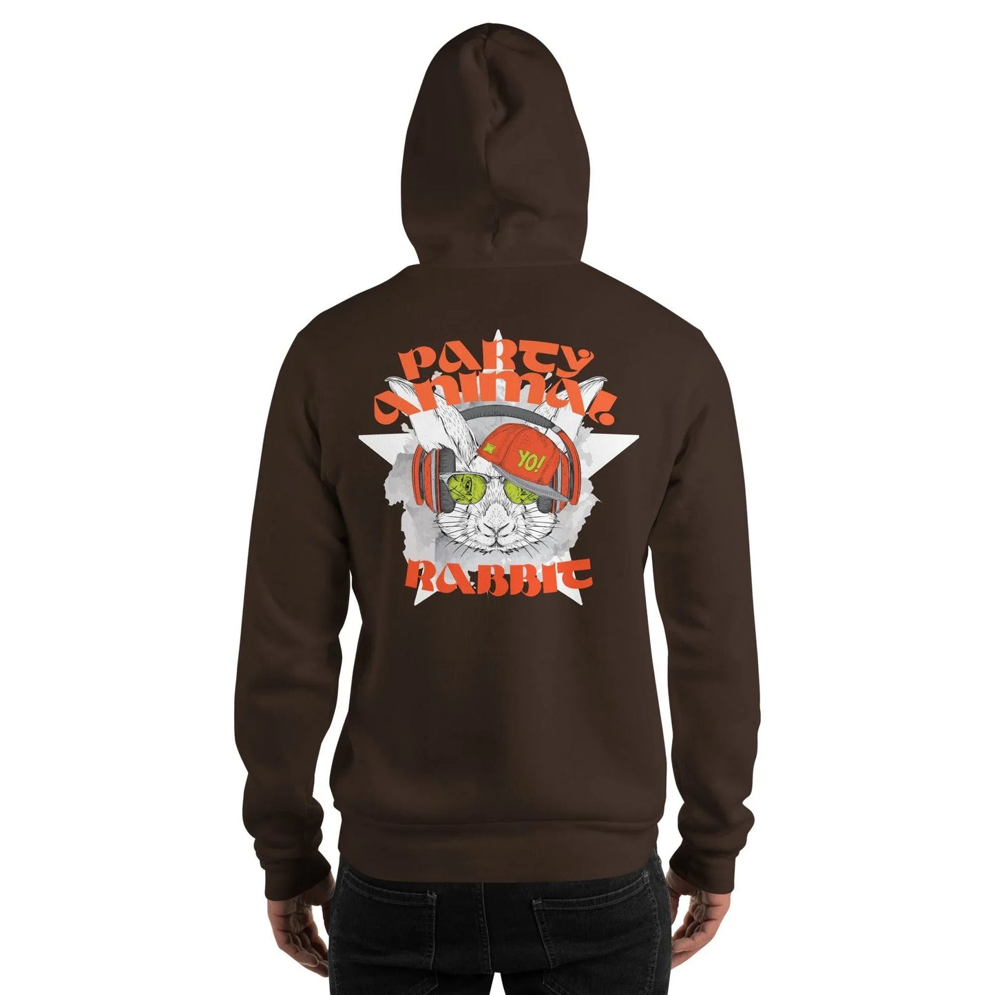 party-animal-rabbit-hoodie-hoodie-jlr-design-9 - JLR Design