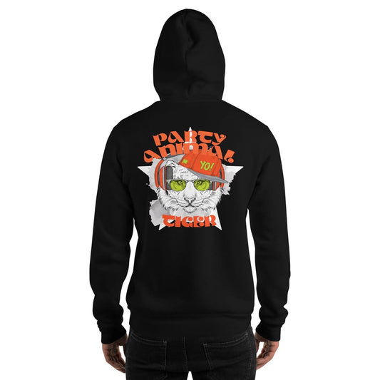 party-animal-tiger-hoodie-hoodie-jlr-design-1 - JLR Design