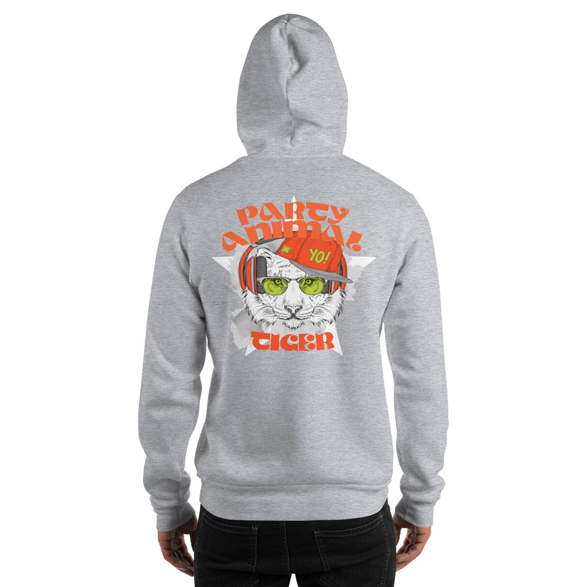 party-animal-tiger-hoodie-hoodie-jlr-design-18 - JLR Design