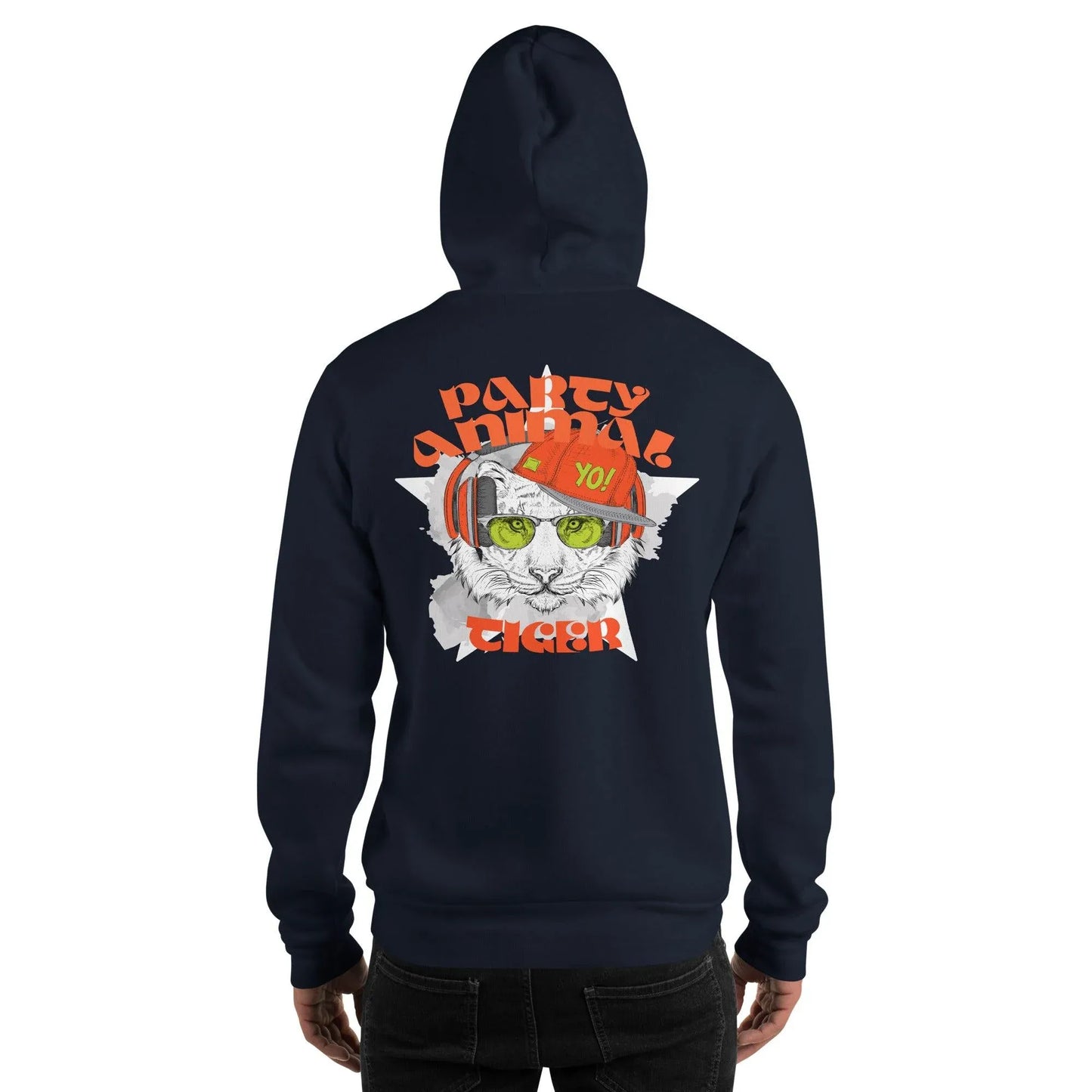 party-animal-tiger-hoodie-hoodie-jlr-design-5 - JLR Design