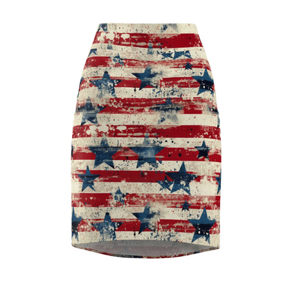 patriotic-v2-bleistiftrock-fur-damen-eleganter-mid-waist-rock-mit-stretch-komfort-bleistiftrock-jlr-design-4 - JLR Design